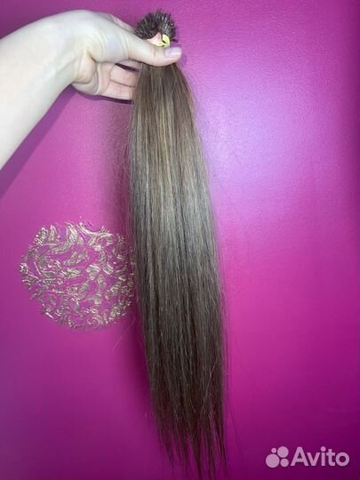 Волосы для наращивания 60 см 111гр