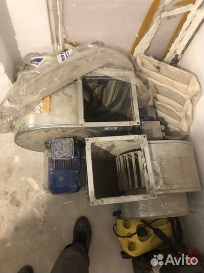 Вентилятор радиальный улитка бу