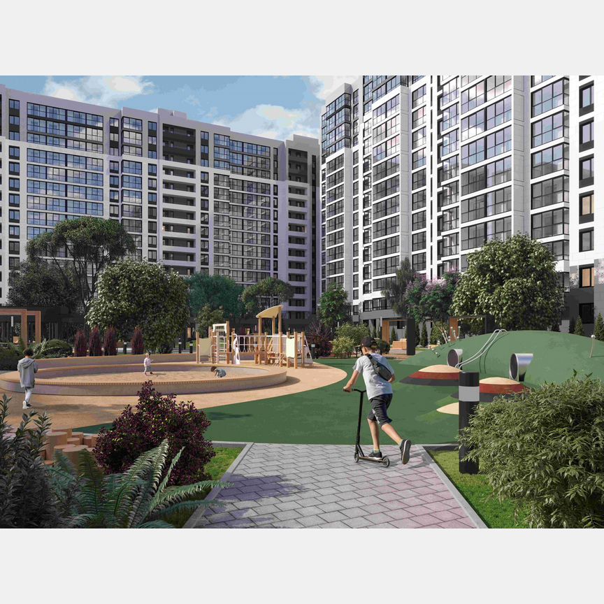 2-к. квартира, 58,4 м², 16/16 эт.