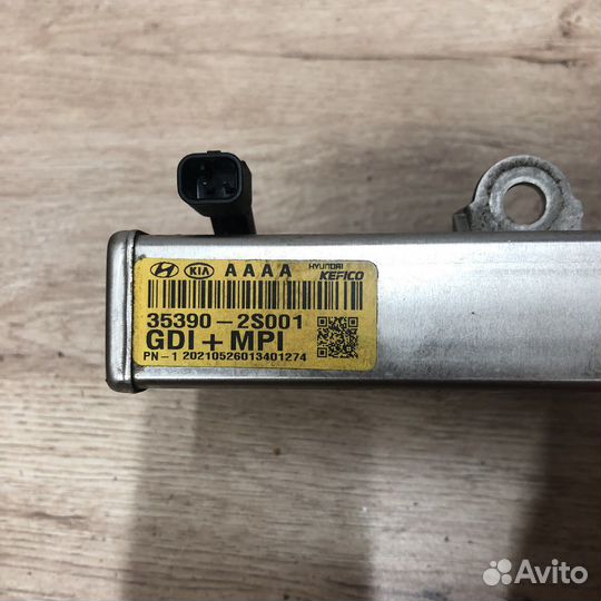 Топливная рампа Kia K5 DL3