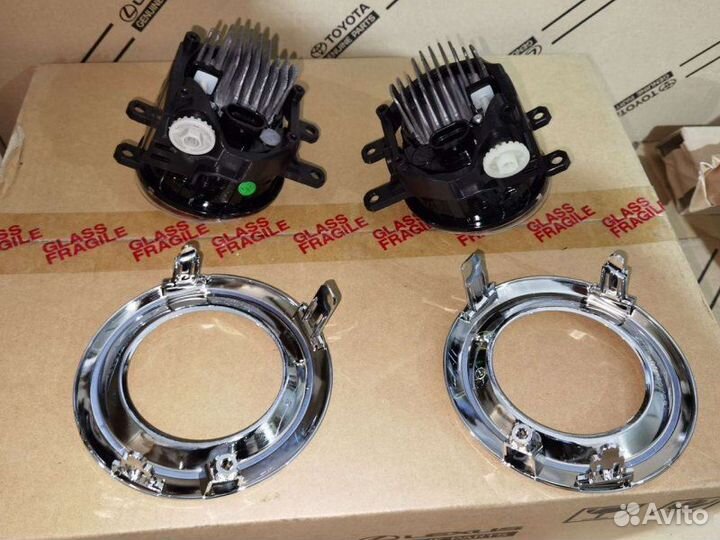 Хром птф Toyota Land Cruiser Prado 150