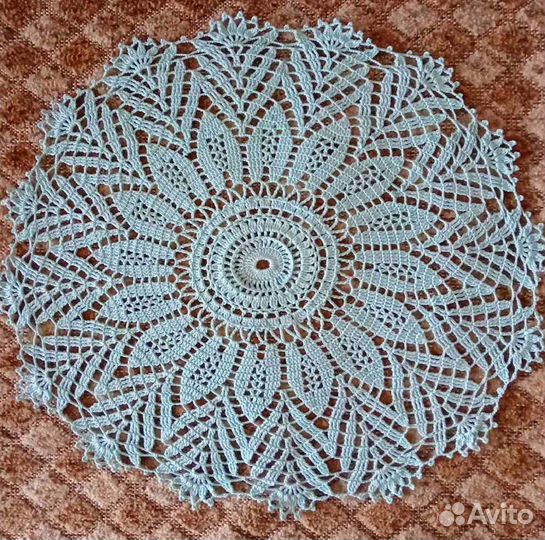 Салфетка крючком