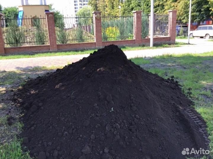 Чернозем, торф для сада, огорода, теплиц