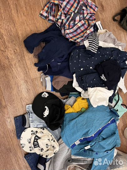 Большой пакет вещей на мальчика от 3 месяцев