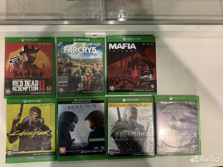 Xbox one s 1tb с играми