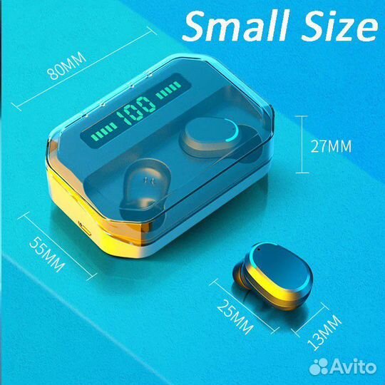 TWS Беспроводная Bluetooth-гарнитура; Спортивные н