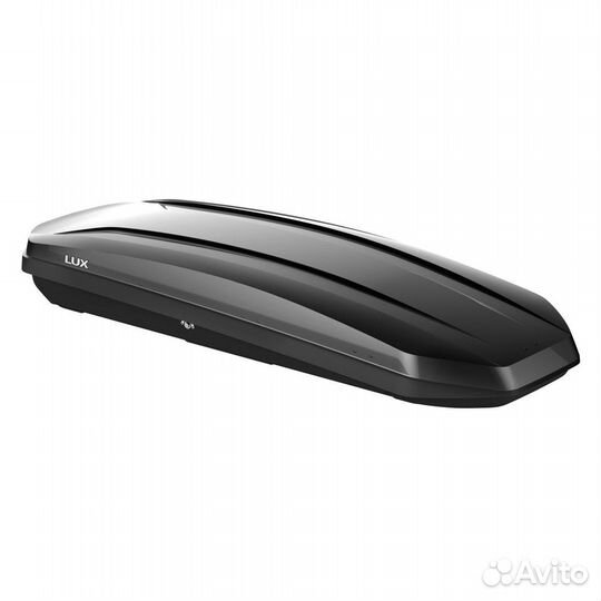 Бокс на крышу LUX major 460L черный глянцевый