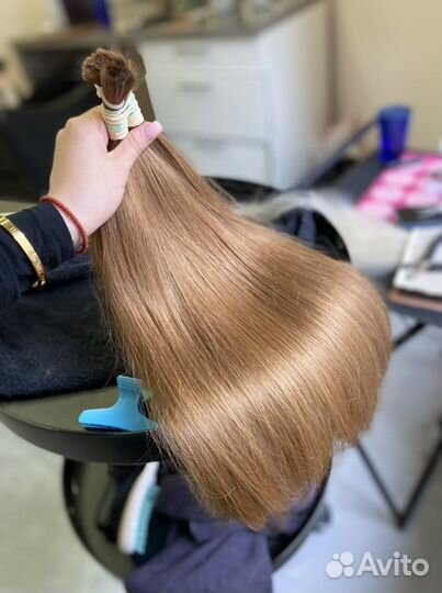 Детский некрашенный срез