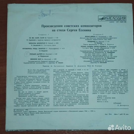 Виниловые пластинки