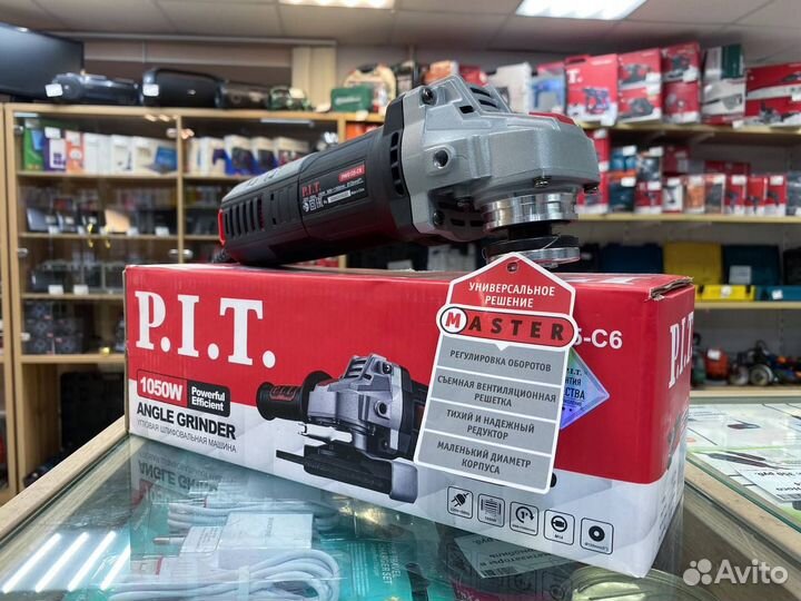 Угловая шлифовальная машина P.I.T. PWS125-C6