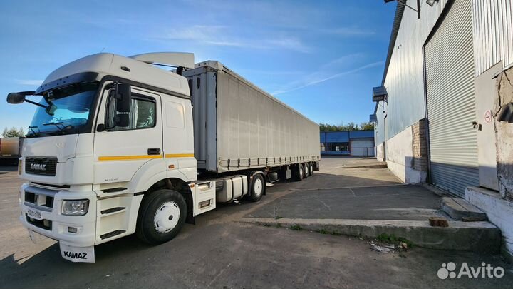 КамАЗ 5490 NEO с полуприцепом, 2017