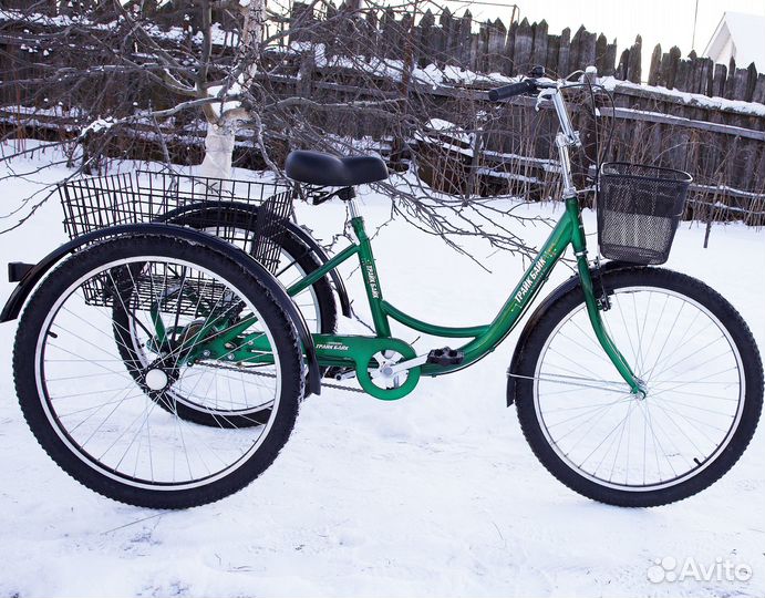 Трехколесный велосипед для инвалидов