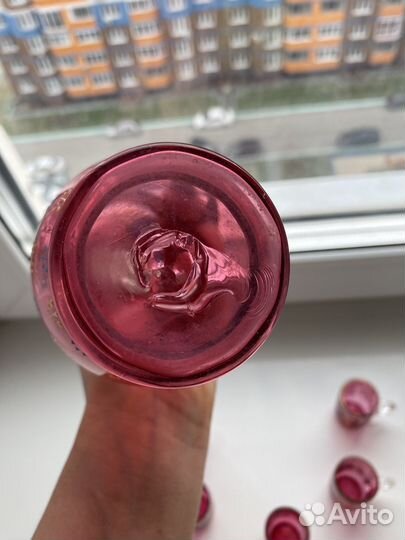 Ликерный набор антикварное стекло