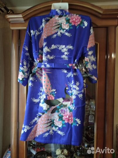 Шелковый халат