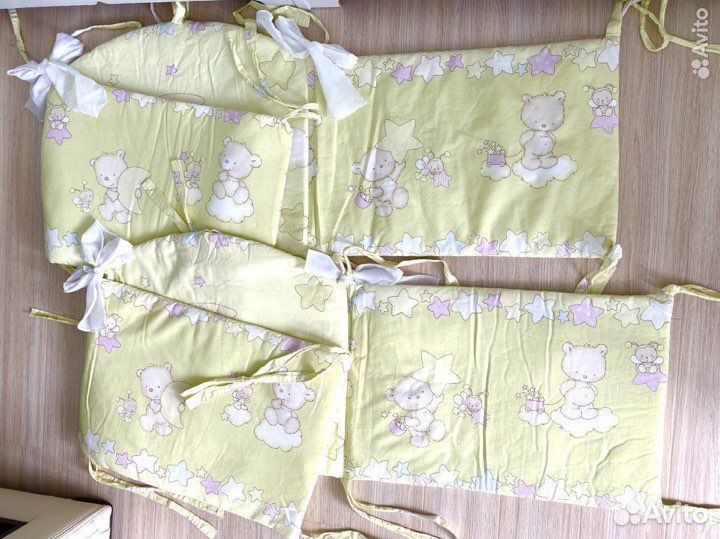 Бортики в кроватку