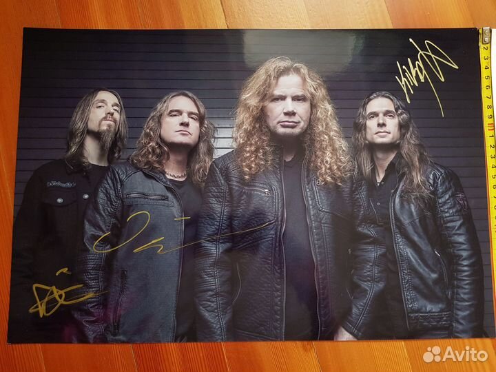 Автографы Megadeth