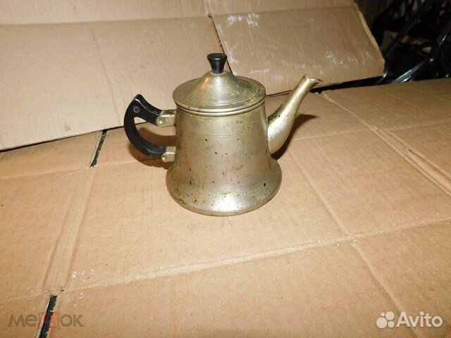 Старинный,мельхиоровый,заварочный чайник СССР
