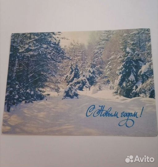 Открытка СССР. Зарубин. 1990г