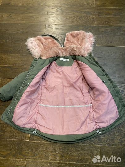 Парка для девочки 128
