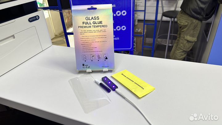 Защитное Стекло UV Samsung S7 Edge комплект