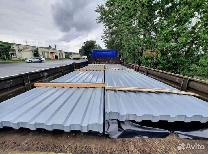 Профлист окрашенный С21 0,5х1000(1051)х6000