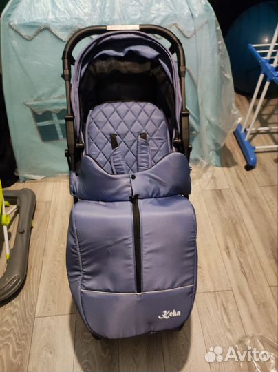 Прогулочная коляска keka passo для цвет синий