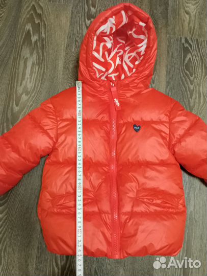 Куртка зимняя для девочки размер 110