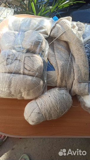 Пряжа и спицы