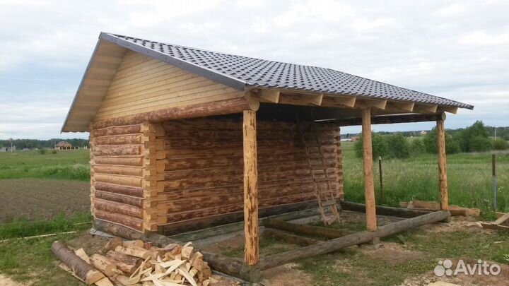 Изготовление срубов для домов и бань