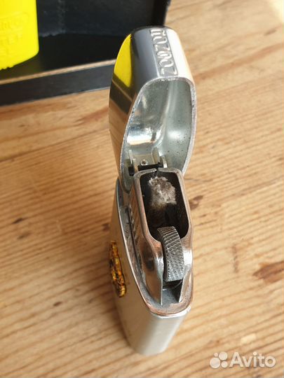 Винтажная Бензиновая зажигалка Ronson Typhoon 1950