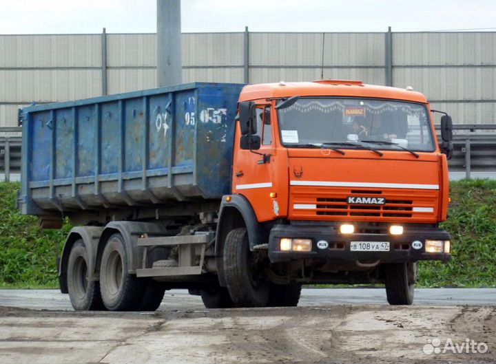 Вывоз мусора камаз