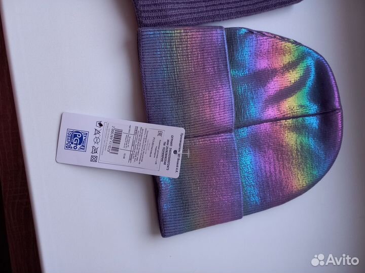 Комплект шапка и снуд женский