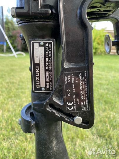 Лодочный Мотор Suzuki 2.5