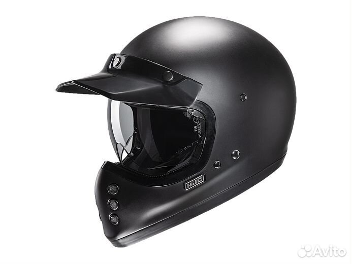 Мотошлем HJC V60 semi flat black