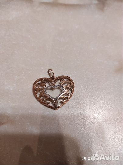 Золотая подвеска