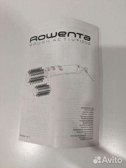 Фен щетка rowenta brush activ 1000