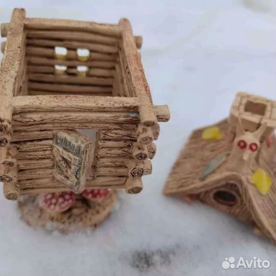 Керамический домик бабы Яги