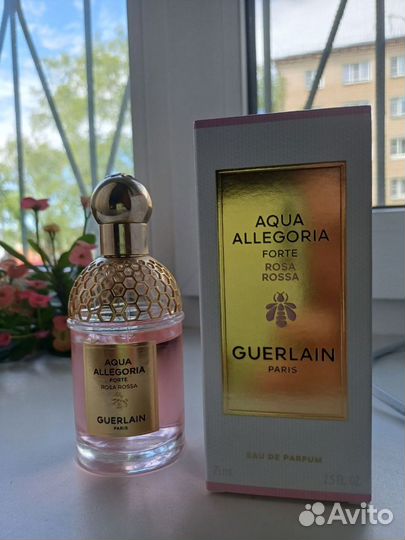 Guerlain парфюмерия Aqua Allegoria Rosa RossaForte