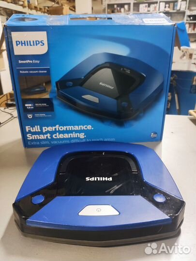 Тонкий Робот-пылесос Philips FC8792 SmartPro