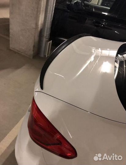 Cпойлер BMW 5 series g30 Черный глянец