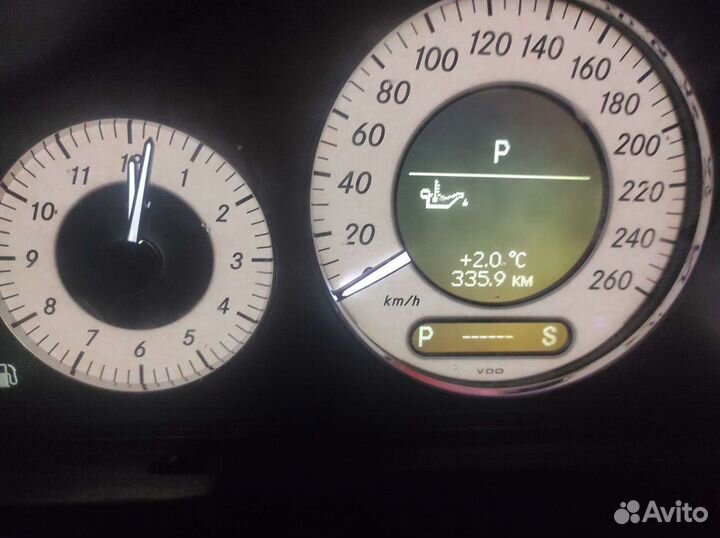 Приборка Mercedes w211/w219 рестайл с amg меню