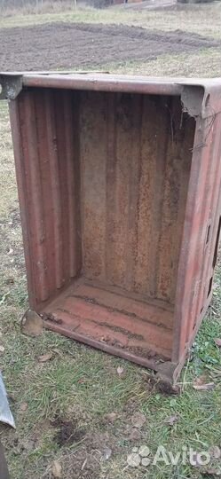 Тара металлическая, контейнер