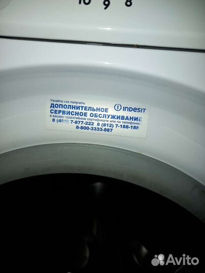 Стиральная машина бу в хорошем состоянии indesit