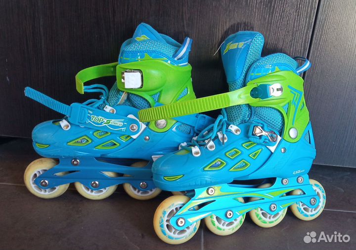 Роликовые коньки детские раздвижные 35-38