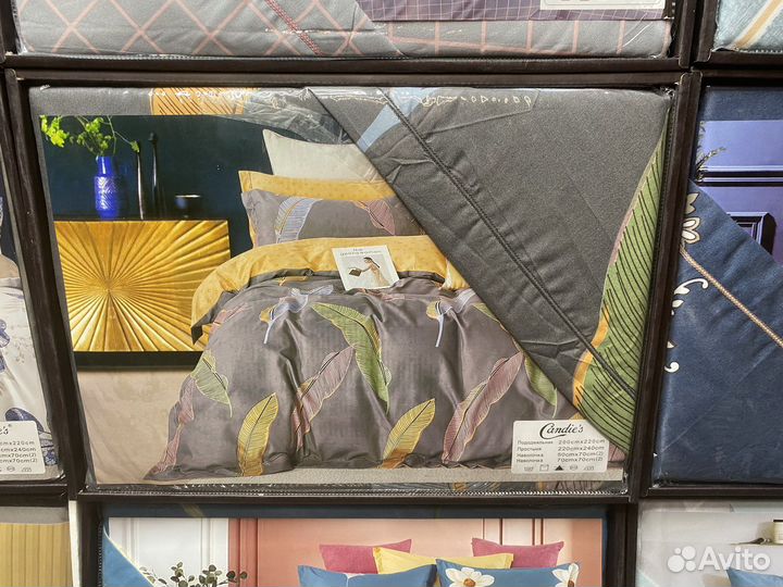 Постельное белье евро новое