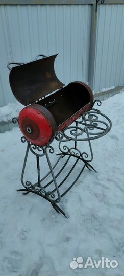 Мангал из газового баллона