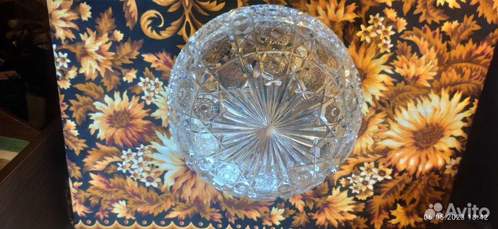 Ваза хрустальная СССР