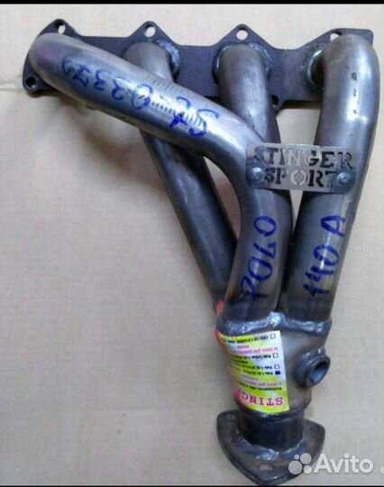 Заменитель нейтрализатора volkswagen polo 1.6L