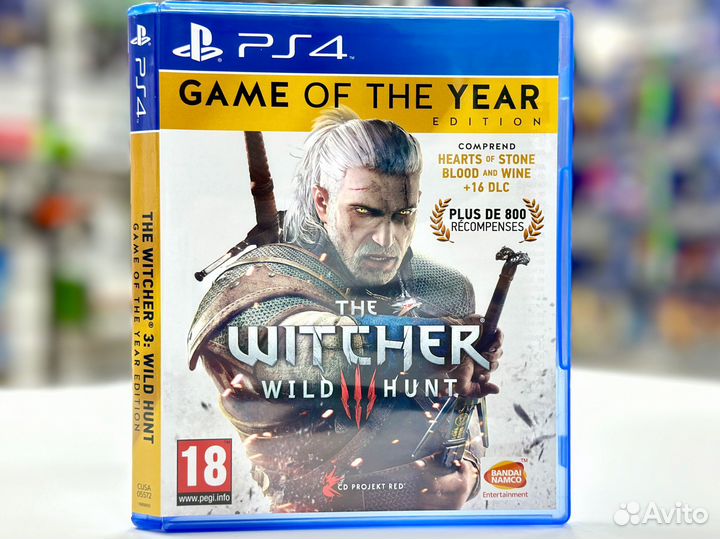 Ведьмак 3 Дикая Охота goty england (PS4) Б/У