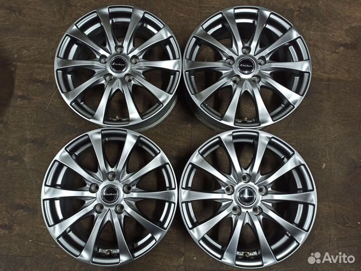 Диски 16 5х114,3 ET53 графит из Японии